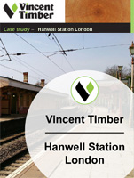 Western Red Cedar Case Study - Hanwell Station London