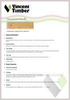 Thermowood Data Sheet