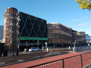 Project Name: Bracknell Regeneration Town Centre & Car Park. Material: Western Red Cedar � 65mm x 240mm Bullet Louvres - FR Euro Class �B�