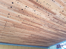 Project Name:  Bracknell Regeneration Town Centre & Car Park. Material: Western Red Cedar  VT9B FR.