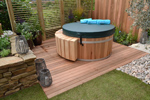 Cedar Decking - No2 Clear & Better Patio Grade - 40f x 90f Rounded four edges