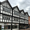 Hospital Street, Nantwich - Colour: Cape Cod Black CCS 90010 - Profile: Rectangular fascia and trim boards - various widths