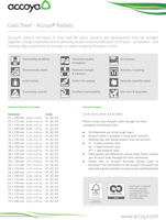 Accoya Data Sheet