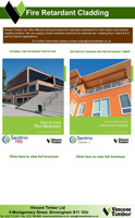 Fire Retardant Treated Cladding Product Brochure