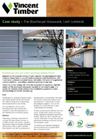 Accoya Case Study - Boathouse, Loch Lomond