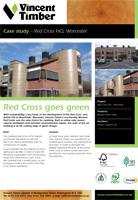 Western Red Cedar Case Study - Red Cross HQ, Worcester