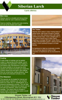 Siberian Larch Product Brochure