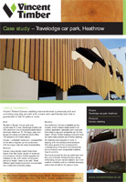 Tropical Hardwood Case Study - Travelodge car park