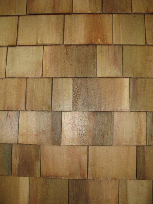 Untreated Cedar Shingles at the National Self Build & Renovation Centre