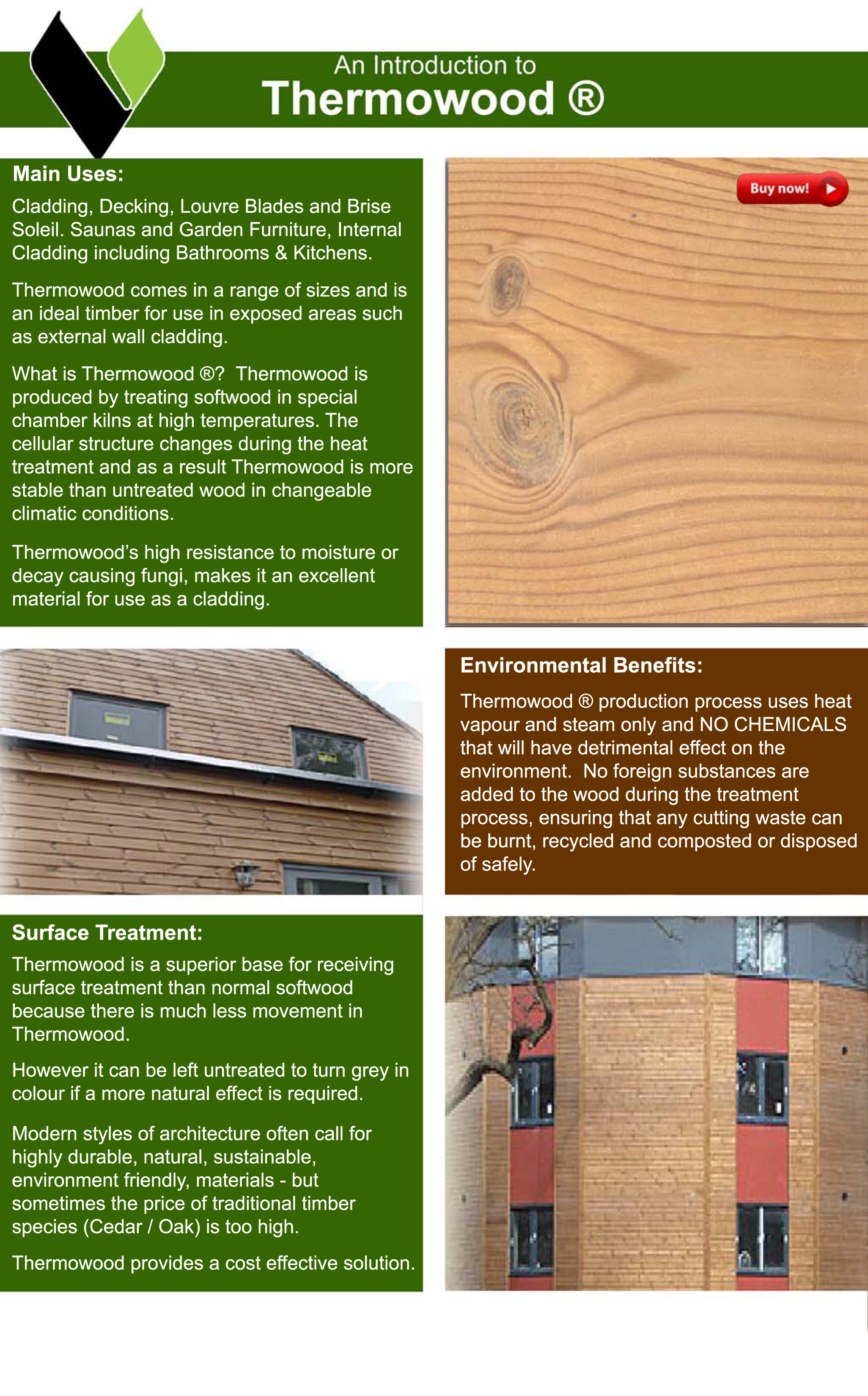 Overview of Thermowood