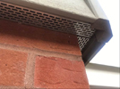 Detailing image   Profile: Rebated Bevel. Corner profile: One piece external corner. With metal insect mesh